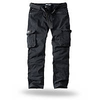 Мужские штаны Dobermans Aggressive Combat Trousers брюки карго черные (M)