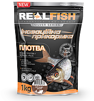 Прикормка Real Fish Плотва (Коріандр-арахіс) 1кг (RF-908)