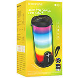 Bluetooth Колонка Borofone BR33 Pulse color sports Black, фото 3