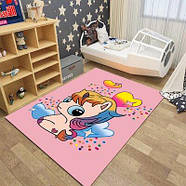 Дитячий килим безворсовий Homytex little pony, фото 3