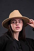 Шляпа Without Fedora Beige Woman