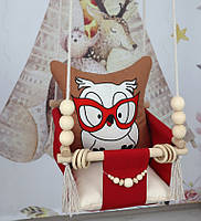 Підвісна гойдалка Розумна сова, фото 2