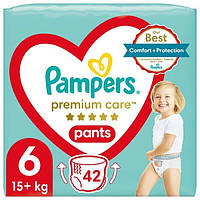 Pampers Premium Трусики Care Pants Extra Large 6 (15+ кг) 42 шт.