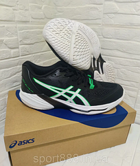 Asics Sky Elite FF 2 Low Black/Lime Burst чоловічі волейбольні кросівки 40.5