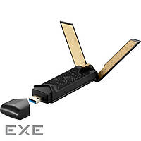 Беспроводной адаптер Asus USB-AX56W/O cradle (AX1800, WiFI 6, USB 3.2, MU-MIMO, OF (90IG06H0-MO0R10)