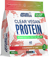 Clear Vegan Protein Hydrolyzed Pea Protein Isolate (Strawberry & Lime) (600g - 40 Servings)