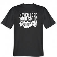 Чоловіча футболка Never Lose Your Smile