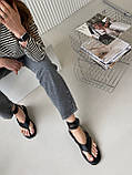 Шкіряні жіночі босоніжки. ОПТ., фото 3