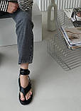 Шкіряні жіночі босоніжки. ОПТ., фото 4