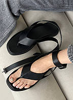 Шкіряні жіночі босоніжки. ОПТ.