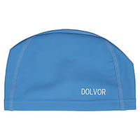 Шапочка для плавания тканевая синяя Dolvor DLV02