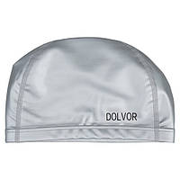Шапочка для плавания тканевая серая Dolvor DLV02