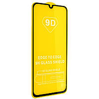 Захисне скло 9D Glass 0.20 mm Full Glue для Samsung Galaxy A40 A405 Black (00006689) XE, код: 1255615