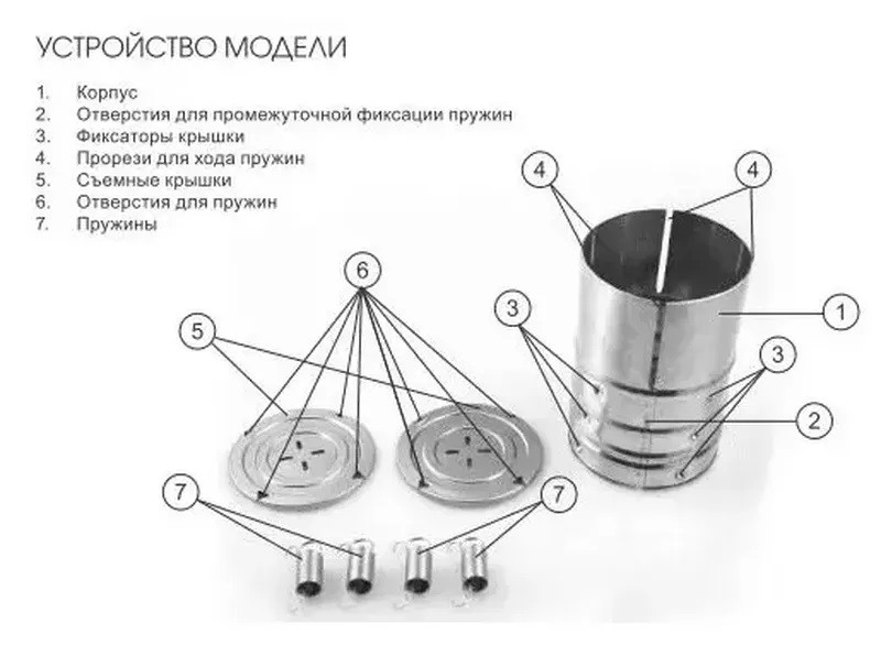 Ветчинница пресс для приготовления домашней ветчины кухонная универсальная домашняя Redmond RHP-M02 RSA_234 - фото 9 - id-p2139920397