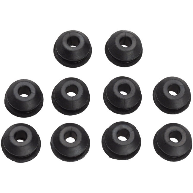 Заглушка та напрямні в раму JAGWIRE CHA163, 3 mm Shimano Di2 (8mm Frame), чорні (10 шт.)