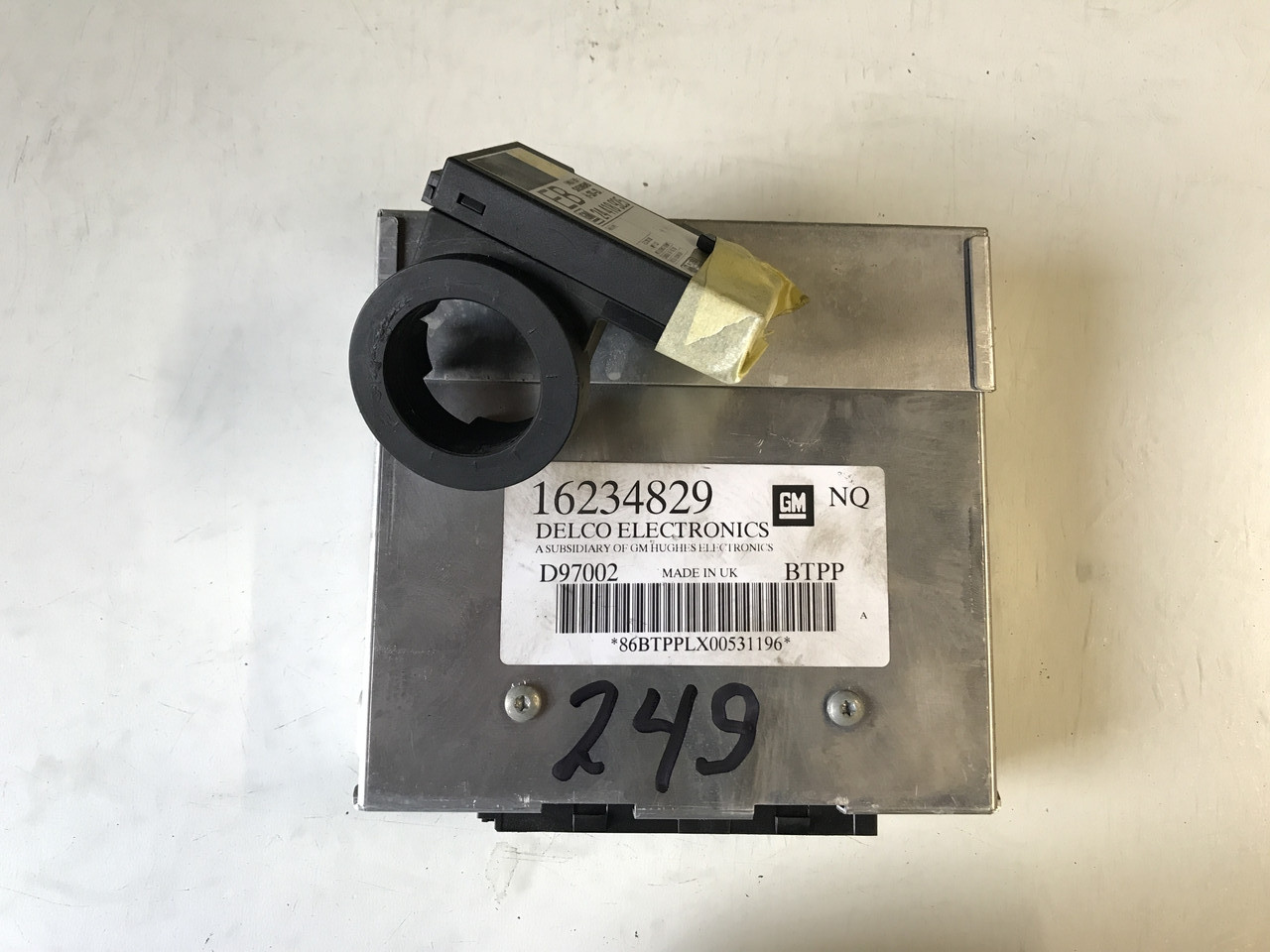 Блок управления двигателем Opel Astra F 1.4 8V C14NZ X14NZ 16234829 №249
