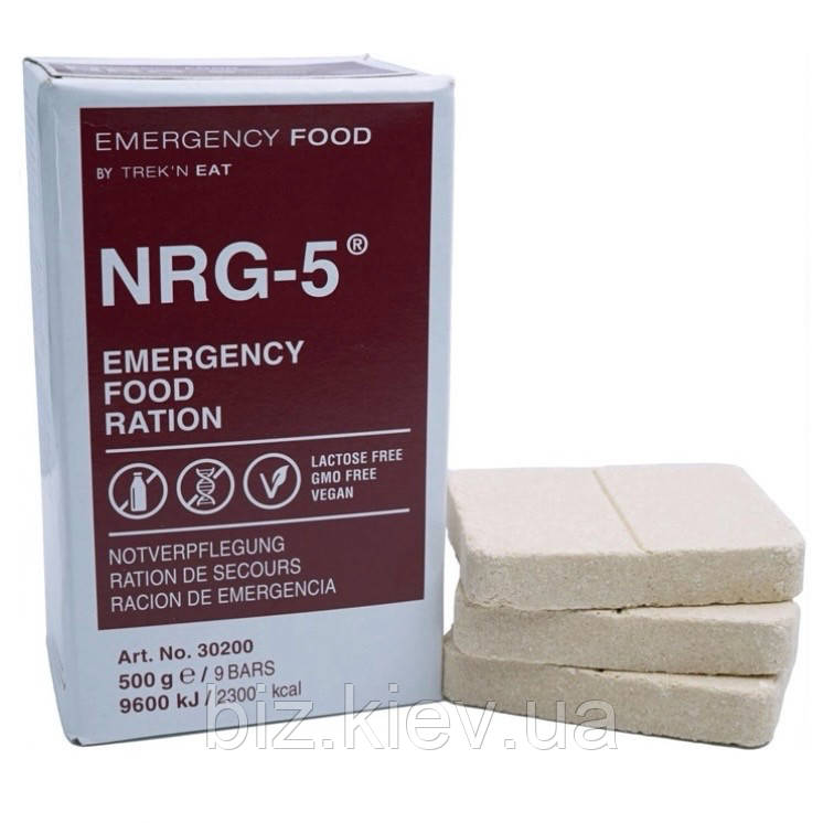 Катадинський надзвичайний продовольчий сухий пайок NRG-5