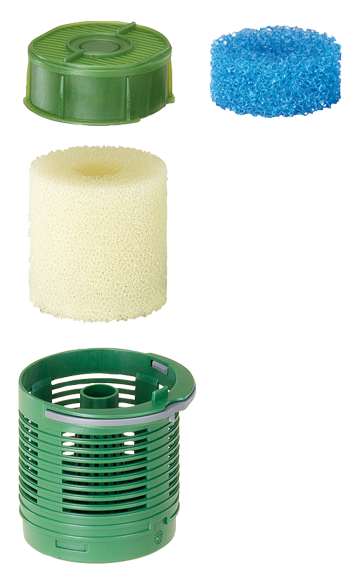 Комплект с контейнерам и губками для внутренних фильтров аквариума  Eheim Aquaball 60-180