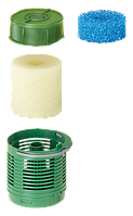 Комплект с контейнерам и губками для внутренних фильтров аквариума Eheim Aquaball 60-180