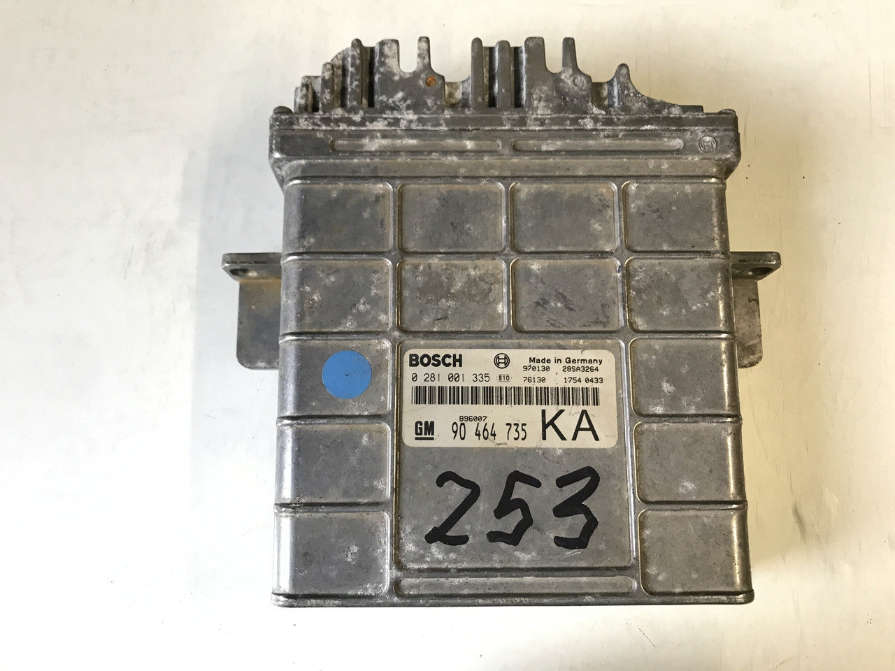 Блок управления двигателем ЕБУ Opel Vectra B 2.0DTI 90464735 0281001335 №253