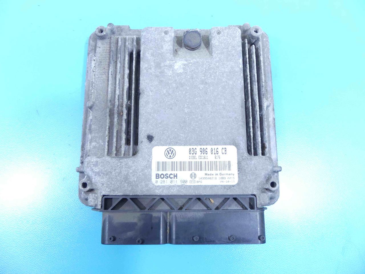 ЕБУ ECU Блок керування двигуном Volkswagen Golf 1.9 tdi 0281011900, 03G906016CB