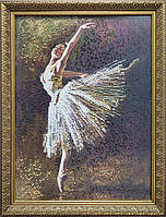 НИК-9840 Балерина, набор для вышивки бисером картины