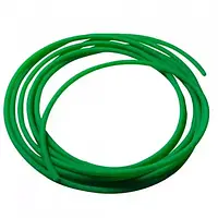 Ремінь круглий поліуретановий d 04 мм зелений шорсткий
