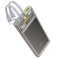 Портативное зарядное устройство Power Bank Hoco J104 Discovery Edition 22.5W with cable 10000 mA GRI