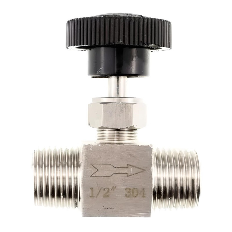 Кран голчастий Ду 15 зовнішня різьба 1/2 дюйма, фото 1