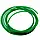 Ремінь круглий поліуретановий d 15 мм зелений шорсткий з кордом, фото 2