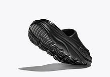 В'єтнамки унісекс HOKA ORA RECOVERY SLIDE 3 1135061 BBLC Black / Black, фото 2