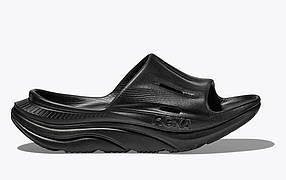 В'єтнамки унісекс HOKA ORA RECOVERY SLIDE 3 1135061 BBLC Black / Black