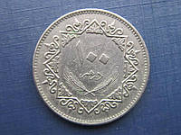 Монета 100 дирхамов Ливия 1975
