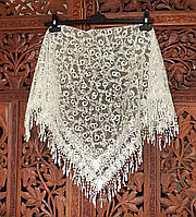 Платок для невесты на венчание на крестины в церковь Дориана айвори