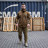 Військова тактична куртка Soft Shell Grifon Койот, фото 6