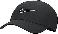 Кепка Nike U NK CLUB CAP U CB SWSH L черная FB5369-010