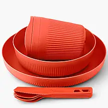Набір туристичного посуду Sea To Summit Passage Dinnerware Set 1P, 7 Piece (Spicy Orange), фото 2