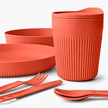 Набір туристичного посуду Sea To Summit Passage Dinnerware Set 1P, 7 Piece (Spicy Orange), фото 3