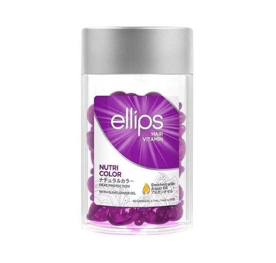 Олія для волосся ELLIPS Сяйво кольору з PRO-кератиновим комплексом 50х1ml