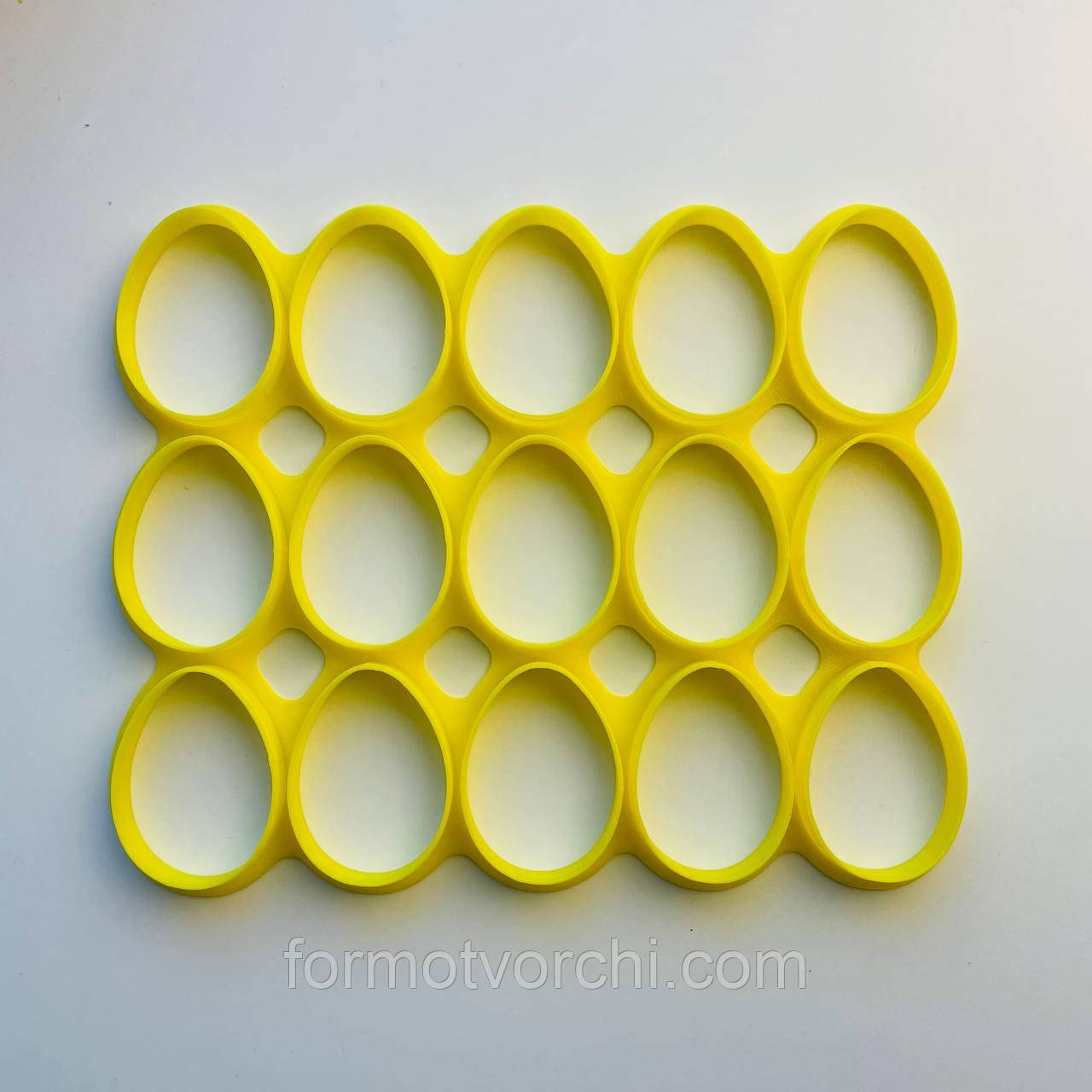 3D-формочки-вирубки для пряників "Мультрамка яйце 5 см"