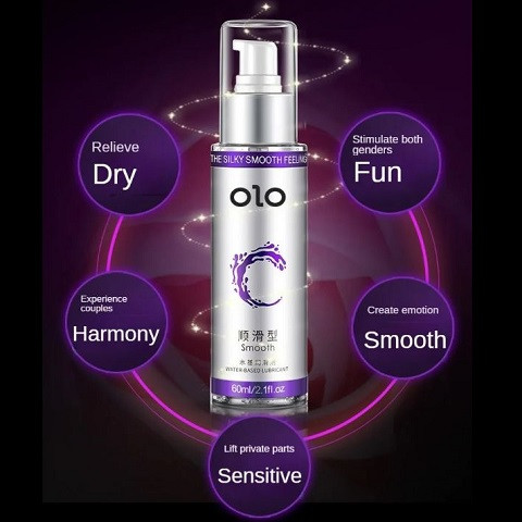 Збудник жіночий гель на водній основі OLO Smooth 60 мл, з розслаблювальним ефектом