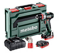 Шуруповерт акумуляторний Metabo PowerMaxx BS 12 BL Q Set (601045920)