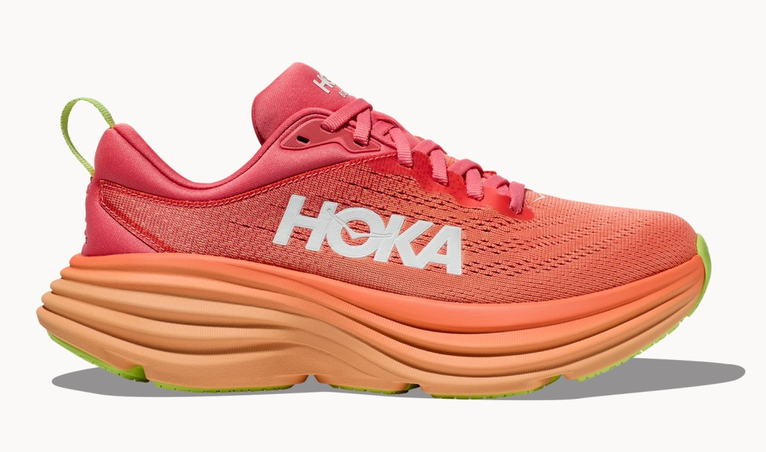 Кросівки для бігу жіночі Hoka Bondi 8 W 1127952 CPPY Coral / Papaya