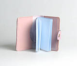 Шкіряна візитниця з орнаментом "Сова", фото 2