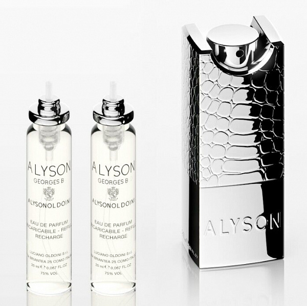 Парфумована вода Alyson Oldoini Georges B для чоловіків — edp 3×20 ml + чехол