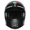 МОТОШОЛОМ ЕНДУРО AGV X101 - MATT BLACK, фото 4