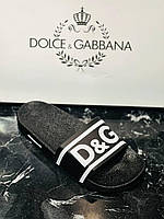 Мужские сланцы тапки Dolce Gabbana SlDG005