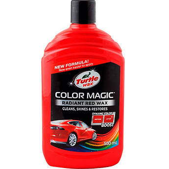 Поліроль кольорозбагачений Turtle Wax Color Magic Extra Fill, 500 мл Червоний