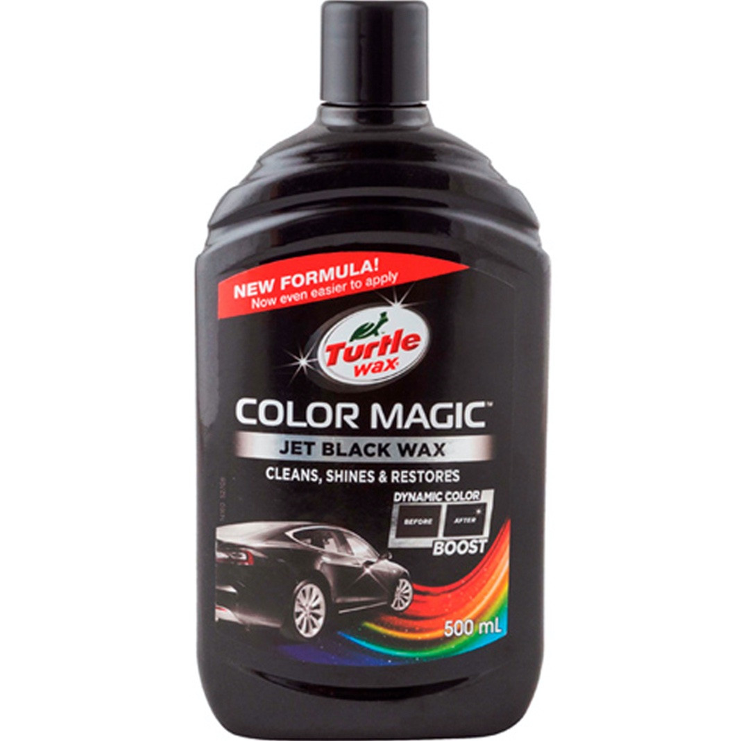 Поліроль кольорозбагачений Turtle Wax Color Magic Extra Fill, 500 мл Чорний, фото 1