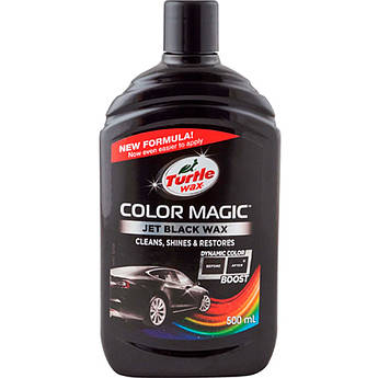Поліроль кольорозбагачений Turtle Wax Color Magic Extra Fill, 500 мл Чорний